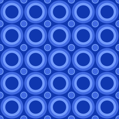Poster - Abstract seamless circle pattern background