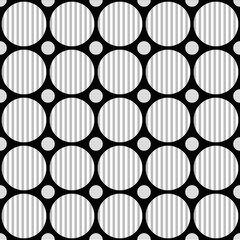 Poster - Simple seamless circle pattern background