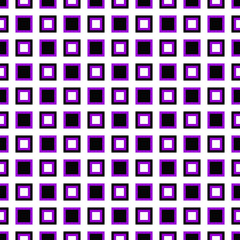Poster - Seamless geometric square pattern background - vector illustration