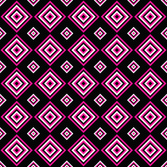 Poster - Simple seamless pattern - vector square background illustration