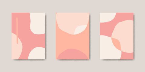 Wall Mural - Modern Abstract Design Card Templates