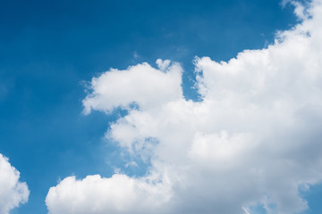 blue sky with few clouds