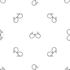 Poster - Sunglasses pattern seamless vector repeat geometric for any web design