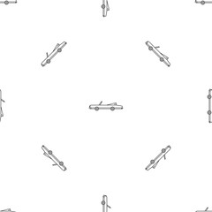 Poster - Rap american car pattern seamless vector repeat geometric for any web design