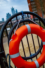 The Lifebuoy Ring At River Thames Fos Saving Lives