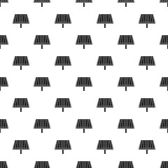 Poster - Solar brand panel pattern seamless vector repeat geometric for any web design