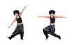 © Elnur - Dancer in afro wig isolated on white