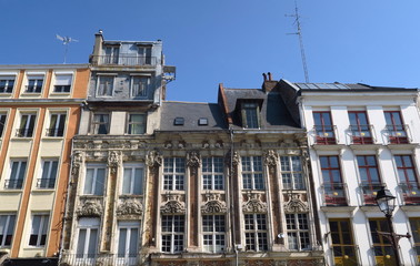 Canvas Print - Vieilles façades du vieux Lille