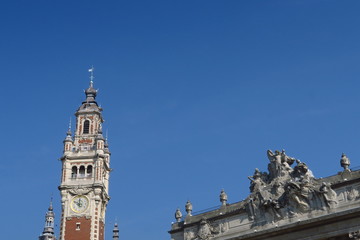 Wall Mural - Beffroi et opéra de Lille