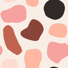 Poster - abstract shapes seamless pattern
