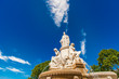Pradier fountain at Esplanade Charles-de-Gaulle in Nimes, France