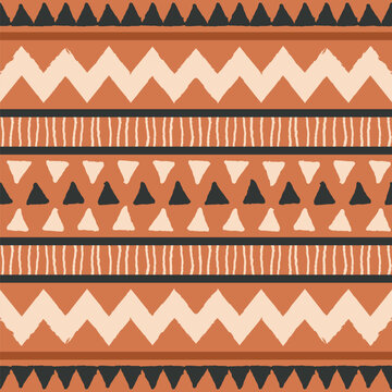 Wall Mural -  - african mudcloth seamless pattern