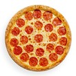 © TrapezaStudio - Italian pizza isolated on white background