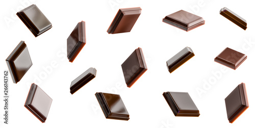 dark chocolate brick