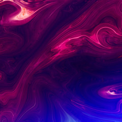 Wall Mural - Abstract liquid background. Digital art abstract pattern.