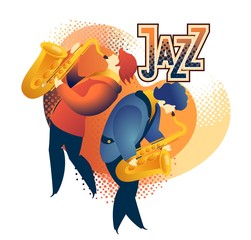 Wall Mural - jazz and blues