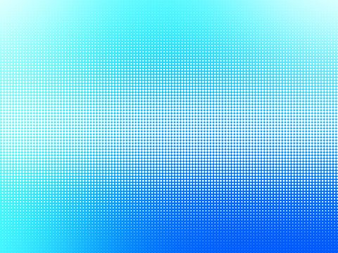 Abstract colorful circles halftone