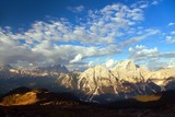 Fototapeta Góry - gruppo del Sorapis, Alps dolomites mountains, Italy