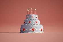 Birthday Cake Red