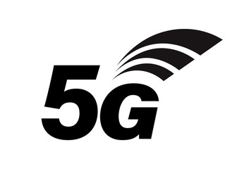Aufkleber - 5g symbol. 5g internet. Vector technology icon network sign