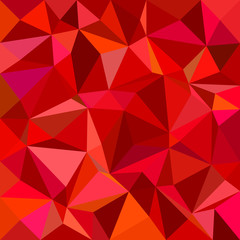 Wall Mural - Abstract triangle mosaic pattern background - polygon vector illustration