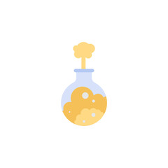 Poster - Chemistry, beaker color icon. Element of chemistry color icon. Premium quality graphic design icon. Signs and symbols collection icon for websites, web design, mobile app