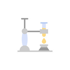 Poster - Chemistry, test tube color icon. Element of chemistry color icon. Premium quality graphic design icon. Signs and symbols collection icon for websites, web design, mobile app