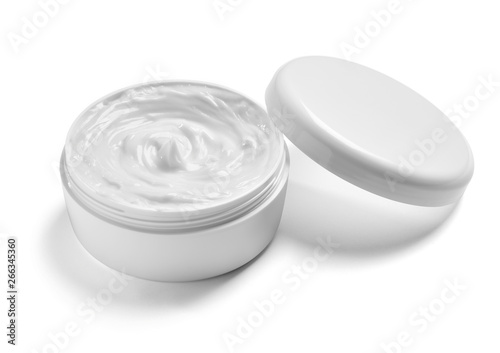 Cuadros en Lienzo white cream container jar beauty moisturizer skin