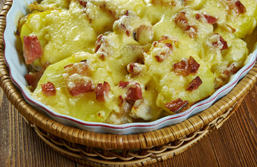 Poster - French  Chicken Tartiflette