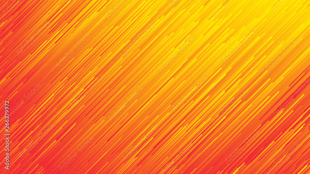 Dynamic Flow Bright Vivid Orange Red Gradient Lines Abstract Background ...