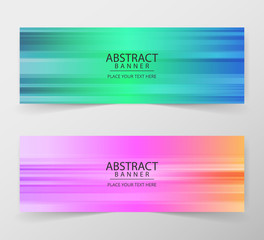 Poster - Abstract geometric web design banner template. Annual report, design templates, future poster template design.