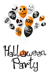 Wall Mural - Halloween Party poster/ banner