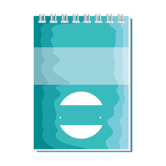 Poster - paper notepad isolated icon