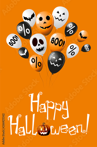 Happy Halloween Banner Poster Buy This Stock Illustration And