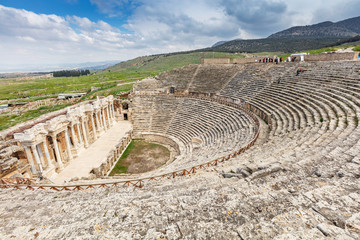 Hierapolis ancient city Pamukkale Turkey