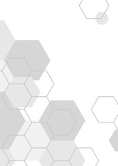 Wall Mural - Hexagon patterned poster
