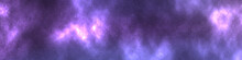 Purple Cloudy Backdrop With Space For Text