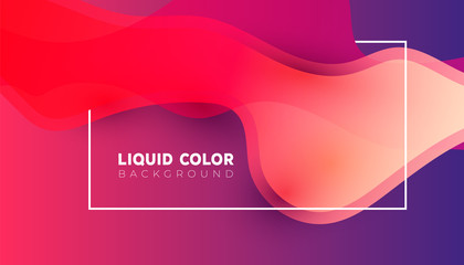 Wall Mural - Vector cover liquid design