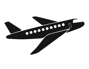 Leinwandbilder - Airplane icon, Airplane icon vector, in trendy flat style isolated on white background.