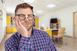 © fotofabrika - Nerd man in glasses