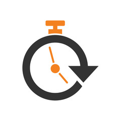 Poster - Delivery related icon on background for graphic and web design. Simple vector sign. Internet concept symbol for website button or mobile app.