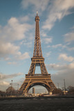 Fototapeta Paryż - Eiffel tower of Paris in the day