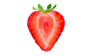 strawberry halves