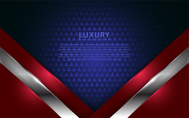 Wall Mural - patriot modern background with overlap layer