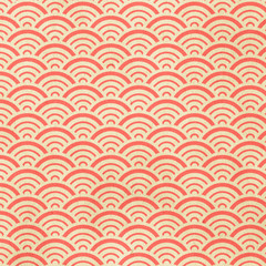 old retro pattern on paper