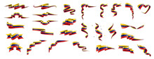 Venezuela Flag, Vector Illustration On A White Background