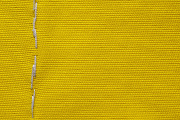 Wall Mural - yellow fabric cloth texture