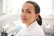 © gpointstudio - Young, female dentist in dentist's clinic