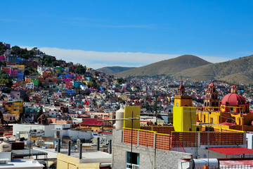 Wall Mural - Mexico Guanajuato Colonial city