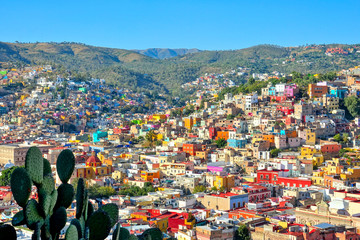 Wall Mural - Mexico Guanajuato Colonial city